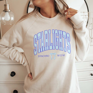 Starlights Synchro Mom Bow Bella Sweatshirt - Limeberry Designs