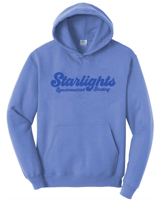 Starlights Synchronized Skating Puff Design Hoodie (Youth and Adult) - Limeberry Designs