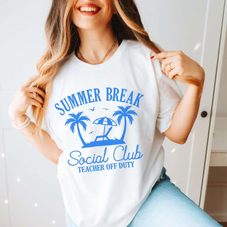 Summer Break Social Club Wholesale Tee - Fast Shipping - Limeberry Designs