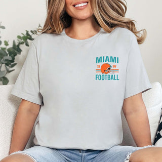 Sundays Are Better In Miami Bella Graphic Tee With Front And Back Design - Limeberry Designs