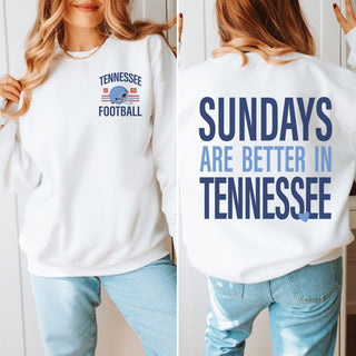 Sundays Are Better In Nashville Graphic Sweatshirt + Hoodie - Limeberry Designs