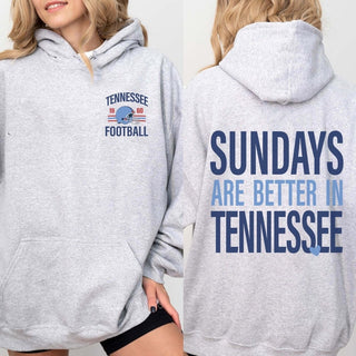 Sundays Are Better In Nashville Graphic Sweatshirt + Hoodie - Limeberry Designs