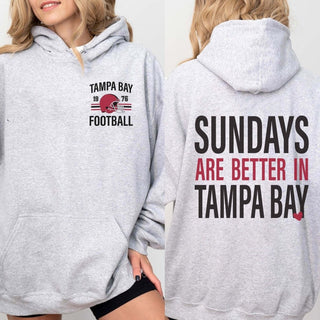 Sundays Are Better In Tampa Graphic Sweatshirt + Hoodie - Limeberry Designs