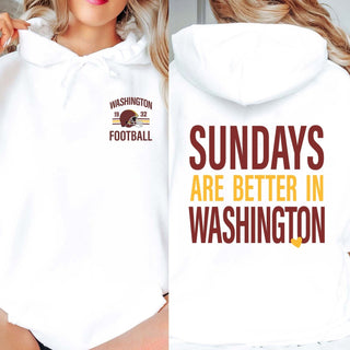 Sundays Are Better In Washington D.C. Graphic Sweatshirt + Hoodie