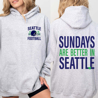 Sundays Are Better In Seattle Graphic Sweatshirt + Hoodie