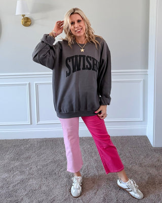 Swish! Graphic Sweatshirt - Limeberry Designs