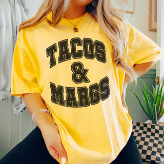 Tacos & Margs Comfort Color Tee - Limeberry Designs