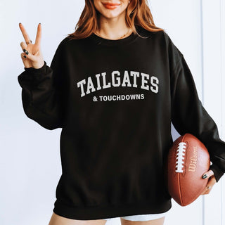 Tailgates & Touchdowns Graphic Sweatshirt - Limeberry Designs