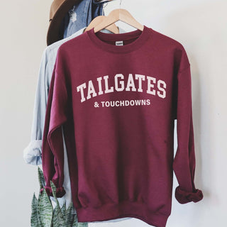 Tailgates & Touchdowns Wholesale Graphic Sweatshirt - Quick Shipping - Limeberry Designs