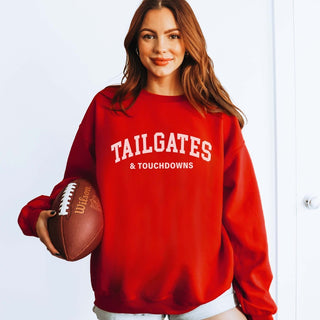 Tailgates & Touchdowns Wholesale Graphic Sweatshirt - Quick Shipping - Limeberry Designs