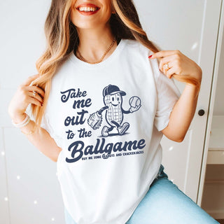 Take Me Out To The Ballgame With Peanut Bella Graphic Tee - Limeberry Designs