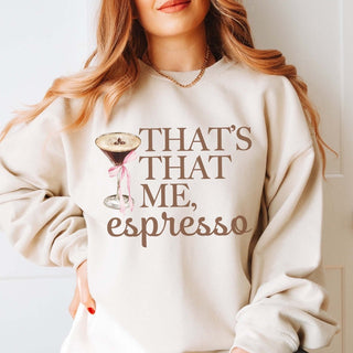 That's That Me Espresso Martini Sweatshirt - Limeberry Designs