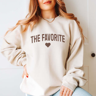 The Favorite Graphic Sweatshirt - Limeberry Designs