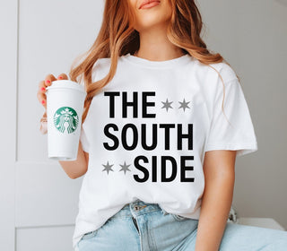 The South Side Stars Comfort Color Graphic Tee - Limeberry Designs
