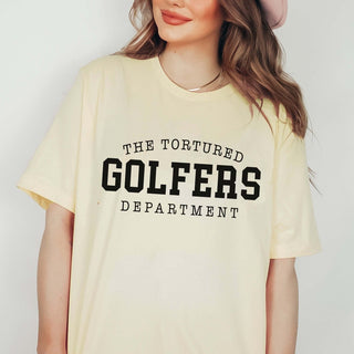 The Tortured Golfers Department Graphic Tee - Limeberry Designs
