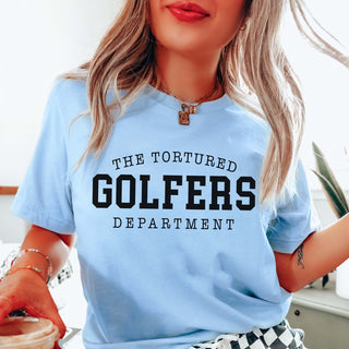 The Tortured Golfers Department Graphic Tee - Limeberry Designs