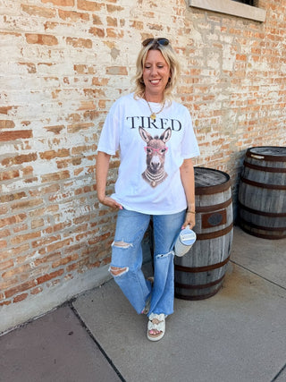Tired Donkey Comfort Colors Graphic Tee - Limeberry Designs