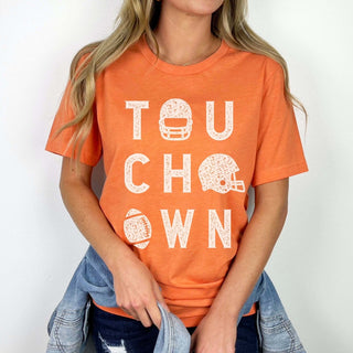 Touchdown Helmet Graphic Tee - Limeberry Designs