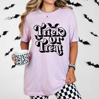 Trick Or Treat Bella Graphic Tee - Limeberry Designs