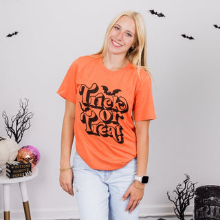 Trick Or Treat Bella Graphic Tee - Limeberry Designs