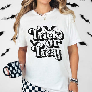 Trick Or Treat Bella Graphic Tee - Limeberry Designs