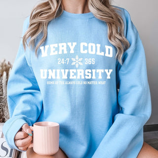 Very Cold University Wholesale Graphic Sweatshirt - Quick TAT - Limeberry Designs