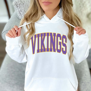 Vikings Graphic Hoodie - Limeberry Designs