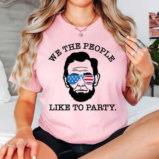 We The People Party Graphic Tee - Limeberry Designs