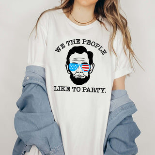 We The People Party Graphic Tee - Limeberry Designs