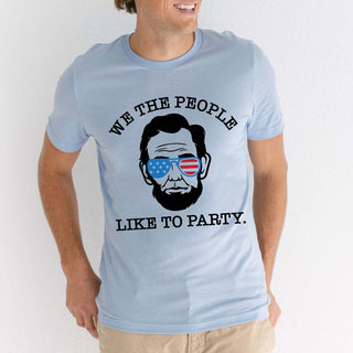 We The People Party Graphic Tee - Limeberry Designs