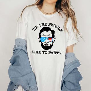 We The People Party Wholesale Graphic Tee - Fast Shipping - Limeberry Designs