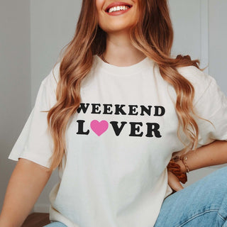 Weekend Lover Comfort Colors Tee - Limeberry Designs