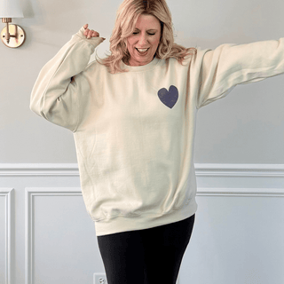 What's The Best That Could Happen Front Back Print Sweatshirt - Limeberry Designs