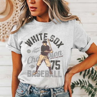 White Sox Vintage Baseball Team Wholesale Tee - Quick Shipping - Limeberry Designs