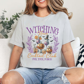 Witching Hour Cocktail Club Bella Graphic Tee - Limeberry Designs