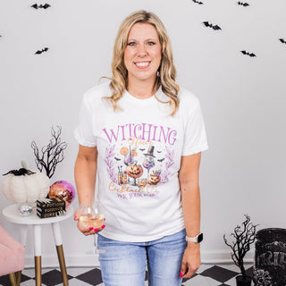 Witching Hour Cocktail Club Bella Graphic Tee - Limeberry Designs