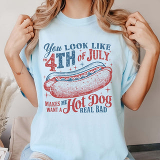 You Look Like 4th Of July Comfort Color Tee - Limeberry Designs