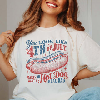 You Look Like 4th Of July Comfort Color Tee - Limeberry Designs