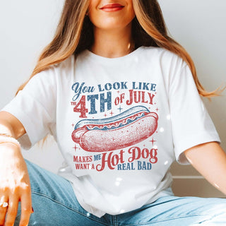 You Look Like 4th Of July Comfort Color Tee - Limeberry Designs