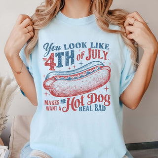 You Look Like 4th Of July Comfort Color Tee - Limeberry Designs