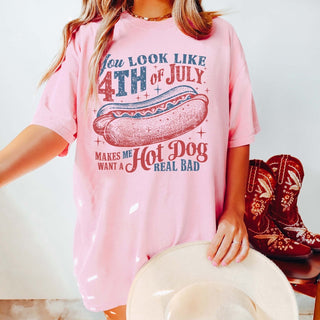 You Look Like 4th Of July Comfort Color Tee - Limeberry Designs