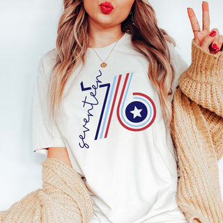 1776 Retro Bella Graphic Tee - Limeberry Designs