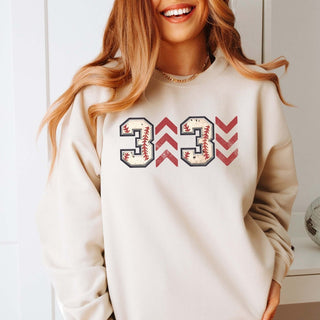 3 Up 3 Down Sweatshirt - Limeberry Designs