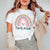 4th Grade Rainbow Tee - Limeberry Designs