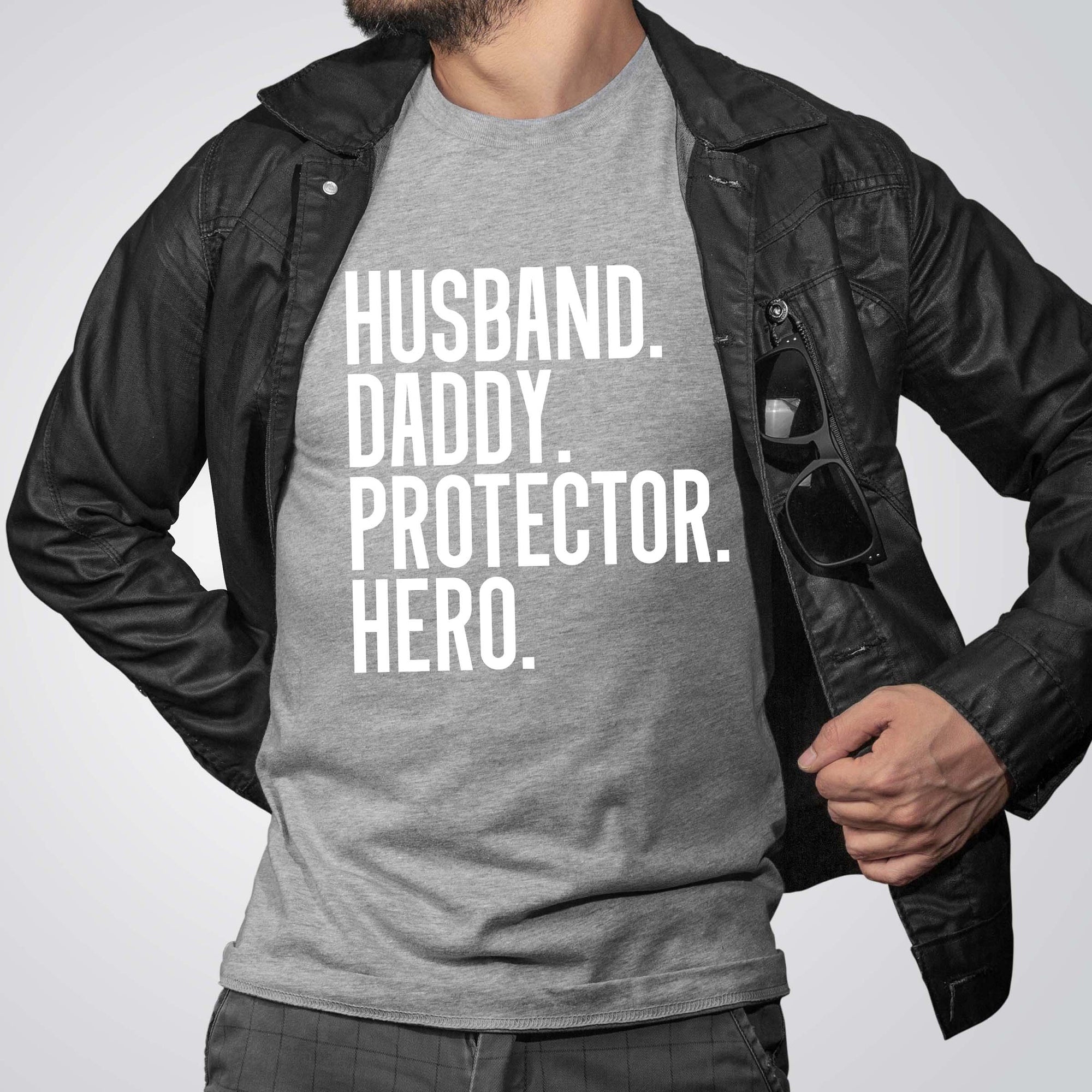 Husband Daddy Protector Tee - Limeberry Designs
