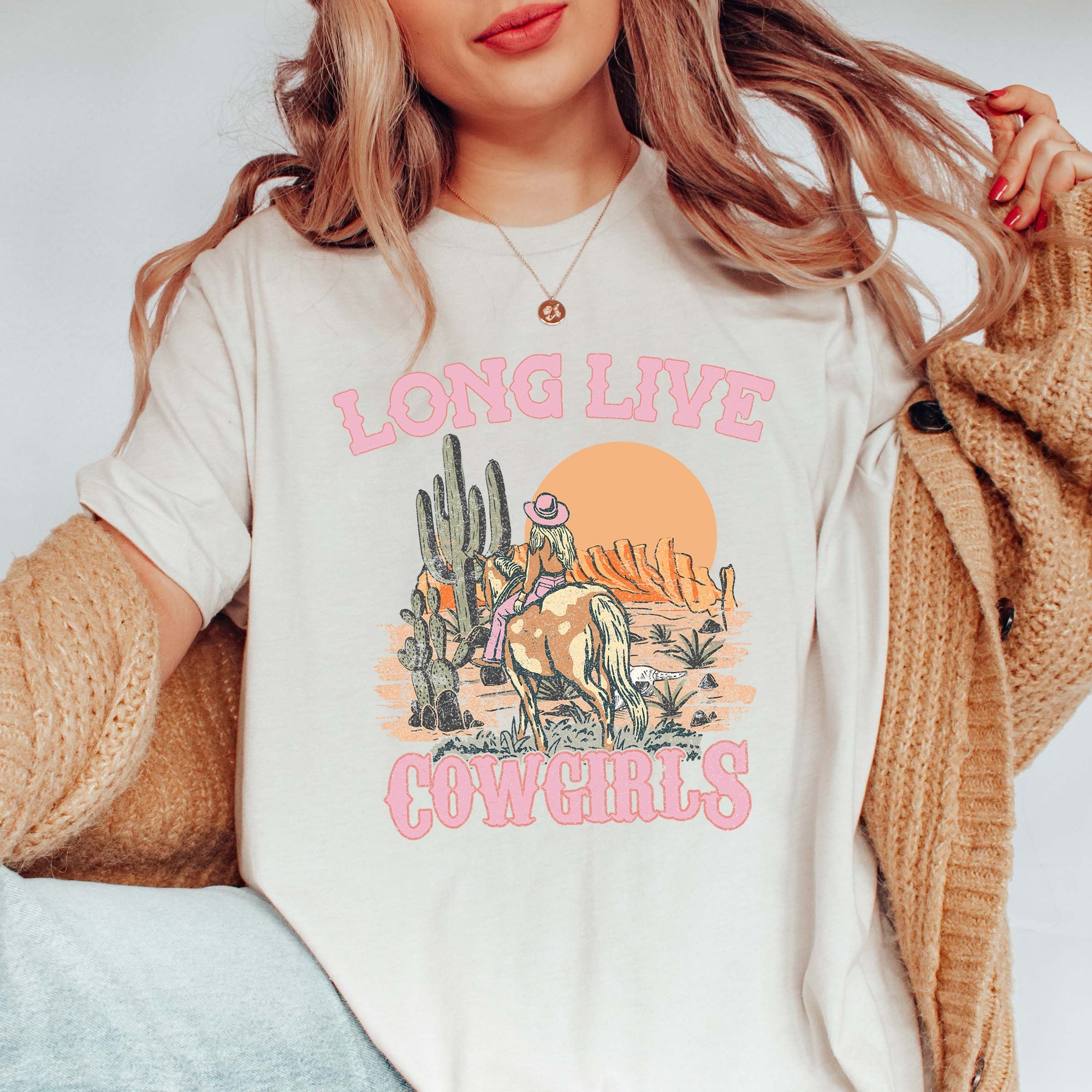 Long Live Cowgirls Wholesale Tee - Limeberry Designs