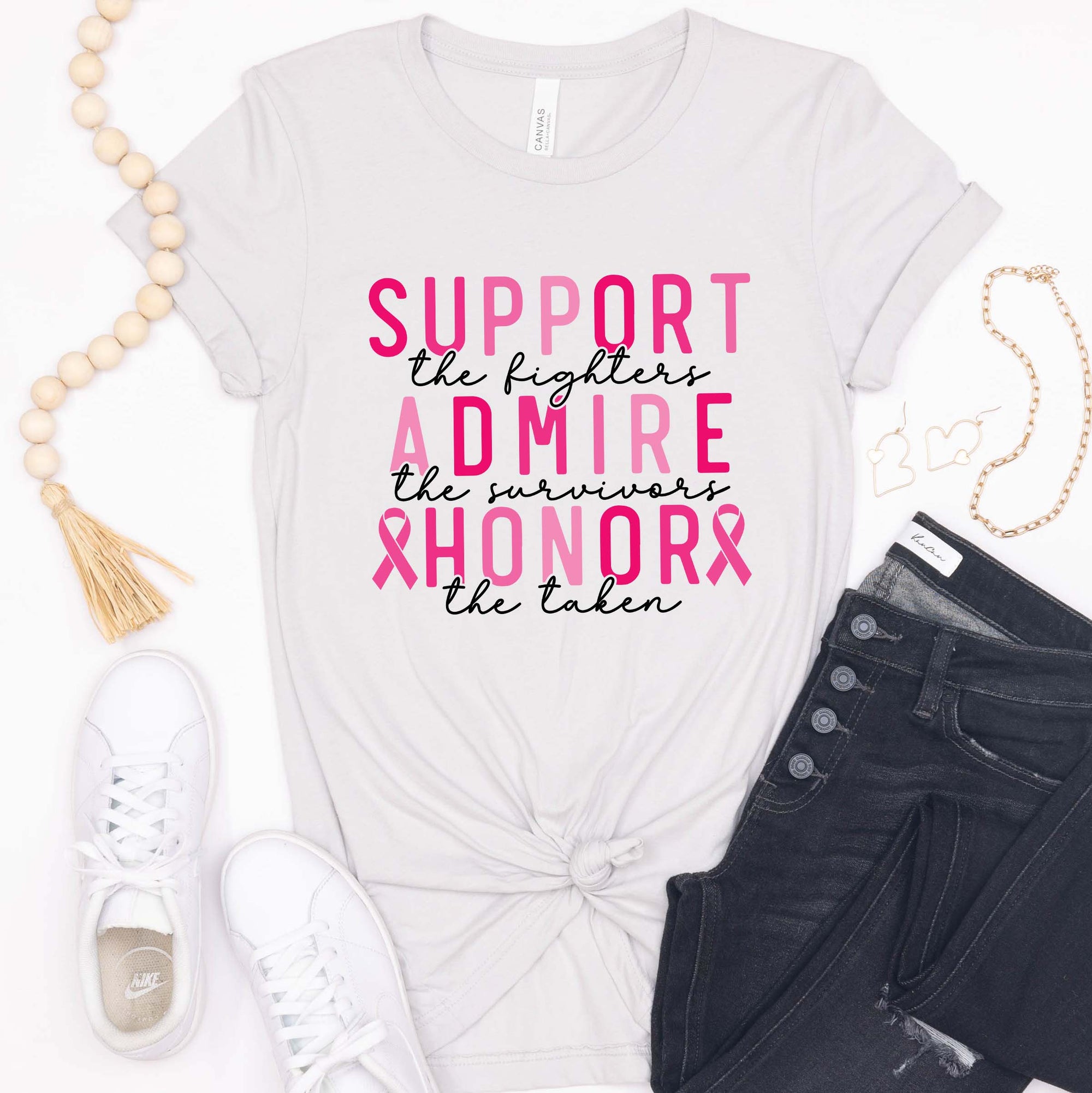 Support Admire Honor Tee - Limeberry Designs