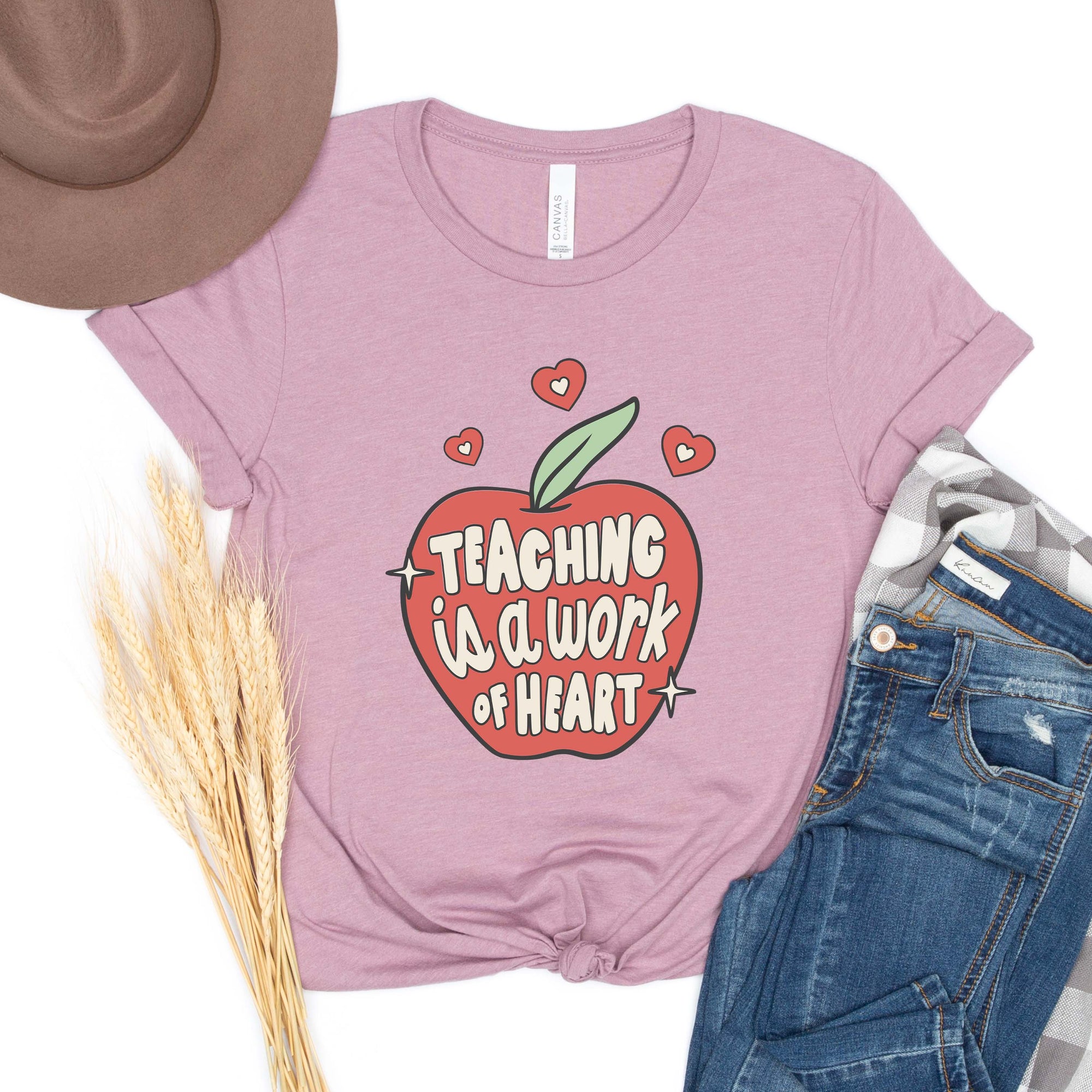 Teaching Apple Tee - Limeberry Designs