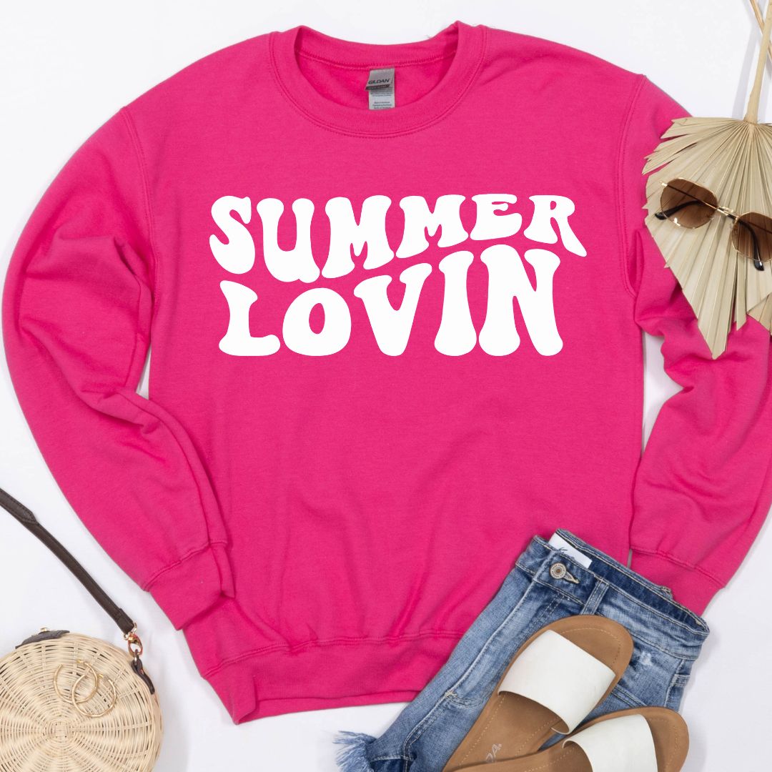 Summer Lovin Crew Sweatshirt - Limeberry Designs