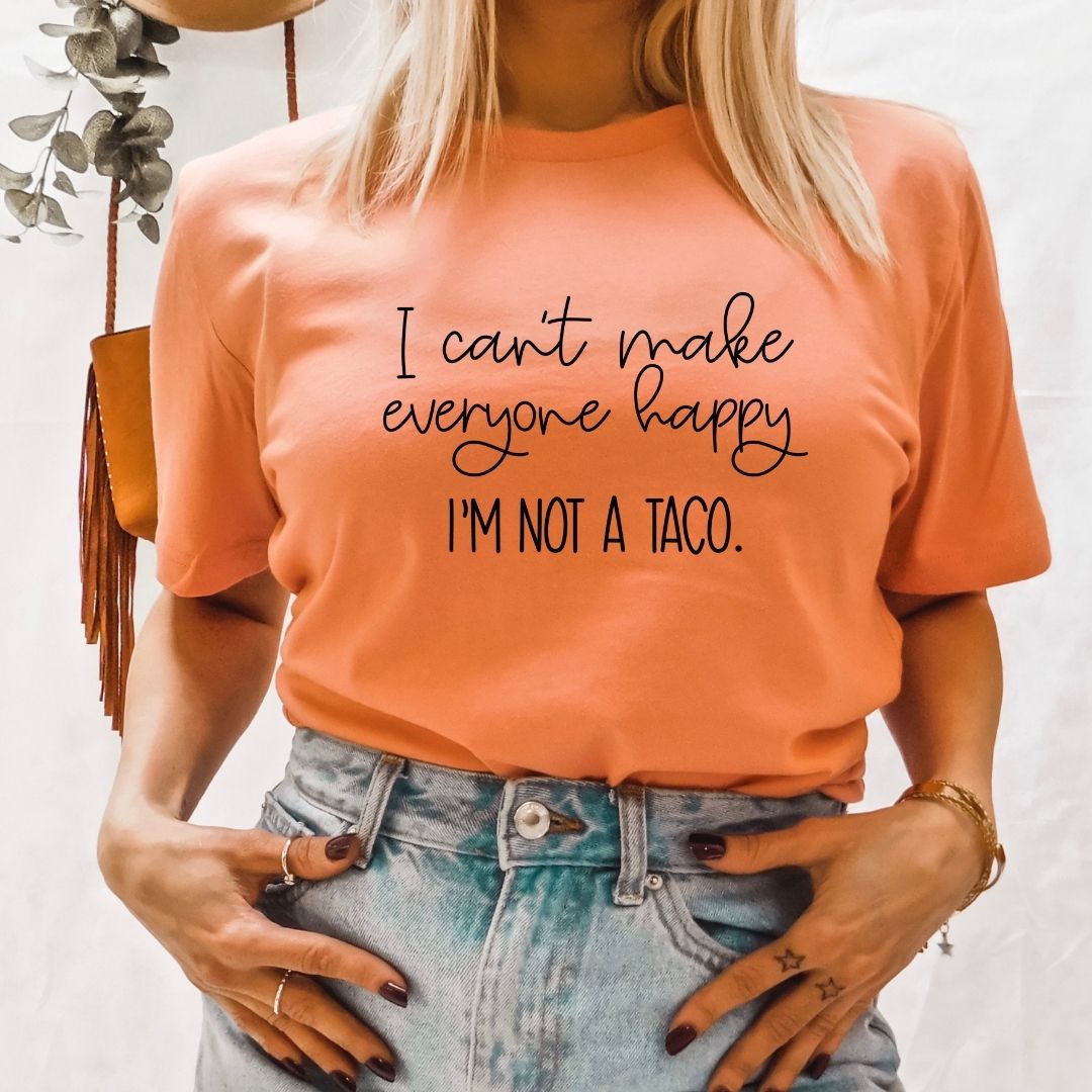 I'm Not a Taco Tee - Limeberry Designs